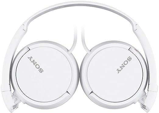Sony MDR-ZX110A Wired On Ear Headphone without Mic (White) Sony MDR-ZX110A Wired On Ear Headphone without Mic (White)